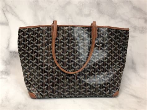 goyard black with tan trim|goyard handbags.